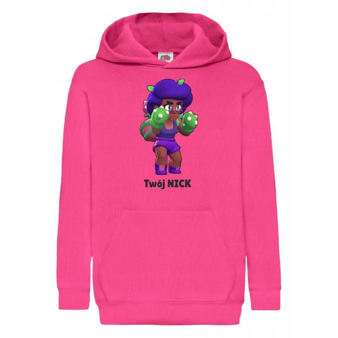 BRAWL STARS - ROSA - Bluza z nadrukiem dziecięca TWÓJ NAPIS