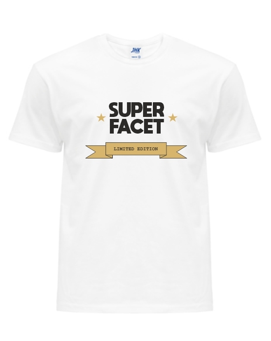 SUPER FACET   - Koszulka z nadrukiem Męska