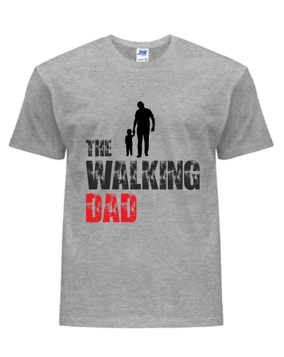 THE WALKING DAD   - Koszulka z nadrukiem Męska