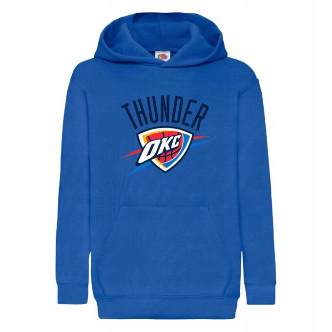 NBA - OKLAHOMA THUNDER  - Bluza z nadrukiem męska